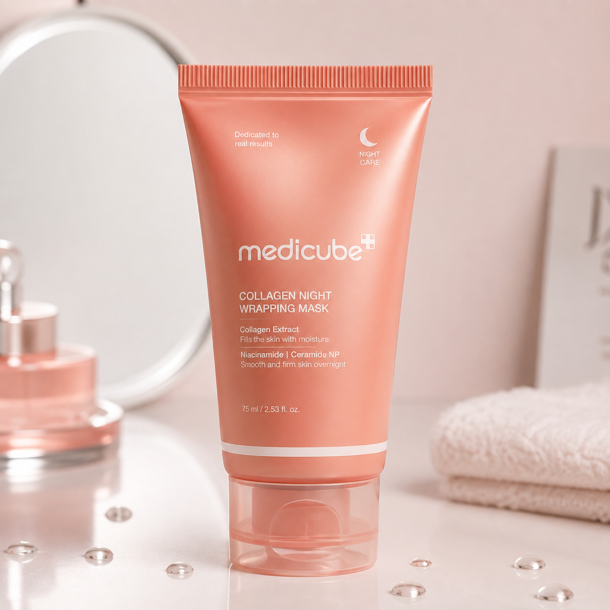 Medicube Collagen Night Wrapping Mask 75 ml – Mascarilla Nocturna de Colágeno